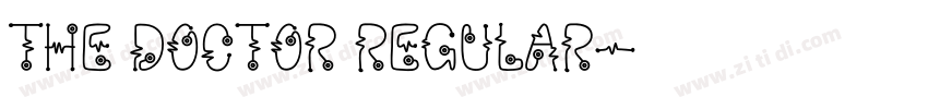 The Doctor Regular字体转换 The Doctor Regular字体转换